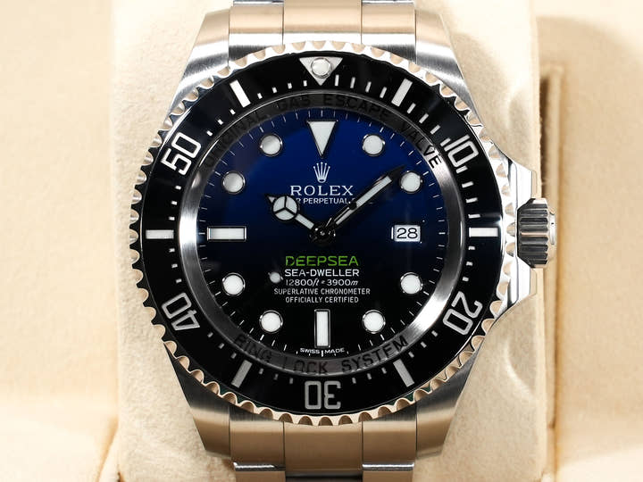 Rolex Sea-Dweller Deepsea Ref. 116660 Stainless Steel D-Blue Dial Excellent Condition 7e2gg99k