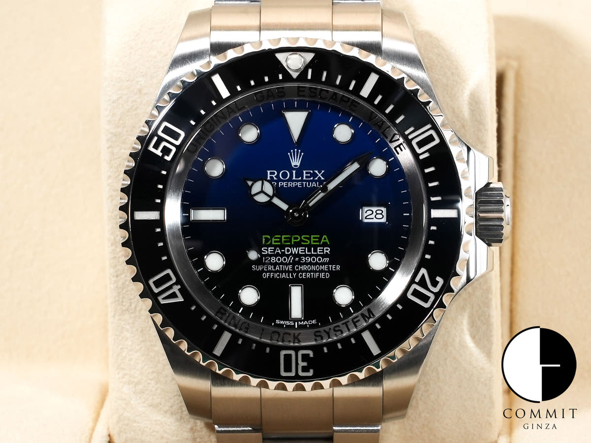 Rolex Sea-Dweller Deepsea Ref. 116660 Stainless Steel D-Blue Dial Excellent Condition 7e2gg99k