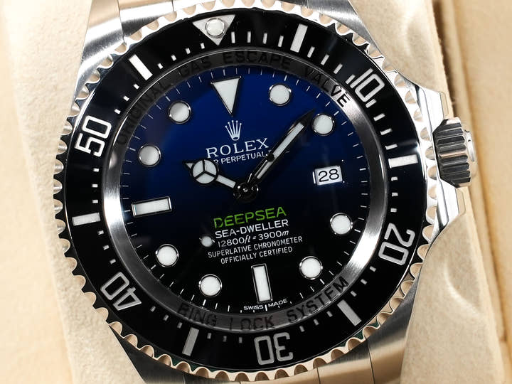 Rolex Sea-Dweller Deepsea Ref. 116660 Stainless Steel D-Blue Dial Excellent Condition 7e2gg99k