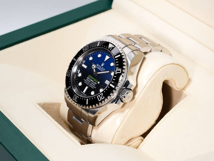 Rolex Sea-Dweller Deepsea Ref. 116660 Stainless Steel D-Blue Dial Excellent Condition 7e2gg99k