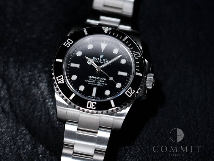 Rolex Submariner No-Date Ref. 114060 Stainless Steel Black Dial Excellent Condition m84vzpr8