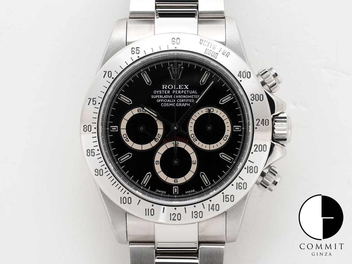 ロレックス デイトナ エルプリメロ Ref.16520 ステンレススチール ブラック文字盤 中古 bp7okcp6