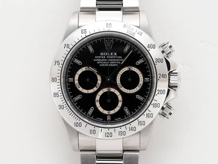 ロレックス デイトナ エルプリメロ Ref.16520 ステンレススチール ブラック文字盤 中古 bp7okcp6