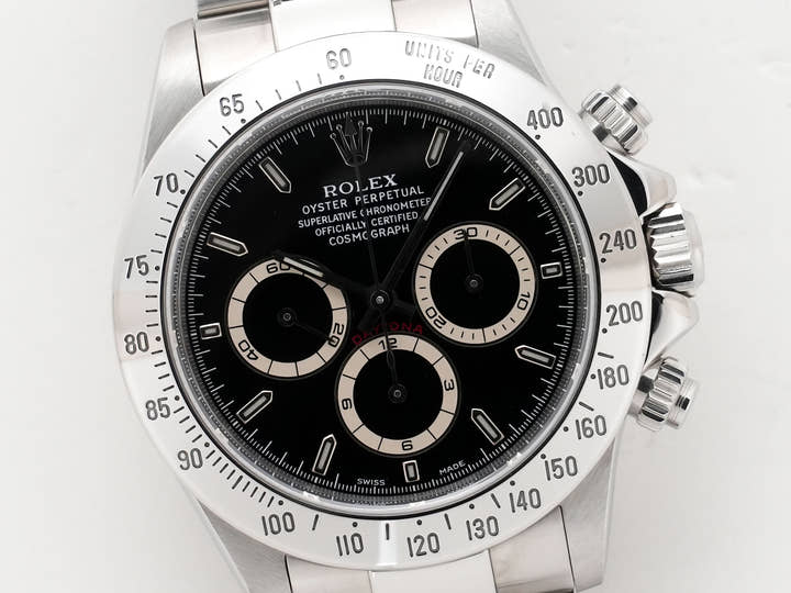 ロレックス デイトナ エルプリメロ Ref.16520 ステンレススチール ブラック文字盤 中古 bp7okcp6