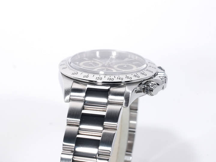 Rolex Daytona El Primero Ref. 16520 Stainless Steel Black Dial Used 7xeh2pku