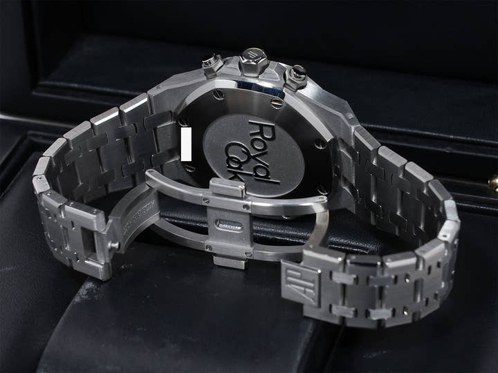 オーデマピゲ ロイヤルオーク クロノグラフ Ref.26315ST.OO.1256ST.02 ステンレススチール グレー文字盤 美品 qenykppz