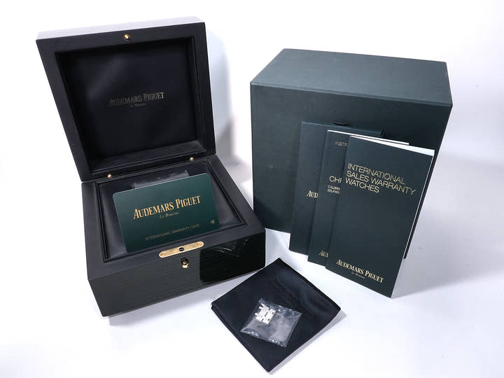 オーデマピゲ ロイヤルオーク クロノグラフ Ref.26315ST.OO.1256ST.02 ステンレススチール グレー文字盤 美品 qenykppz