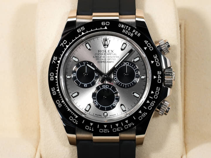 ロレックス デイトナ Ref.116519LN ホワイトゴールド スチールxブラック文字盤 美中古 jxmjuvzo