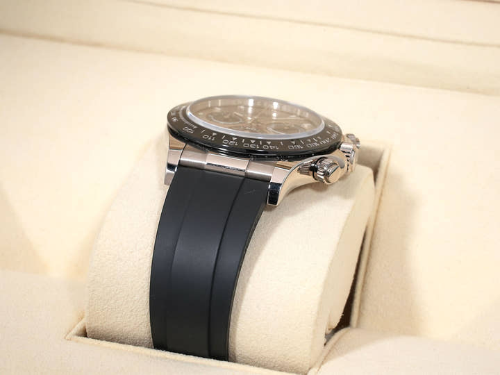 ロレックス デイトナ Ref.116519LN ホワイトゴールド スチールxブラック文字盤 美中古 jxmjuvzo