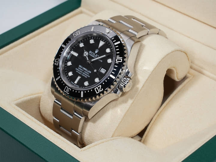 ロレックス シードゥエラー 4000 Ref.116600 ステンレススチール ブラック文字盤 中古 keyr23zy