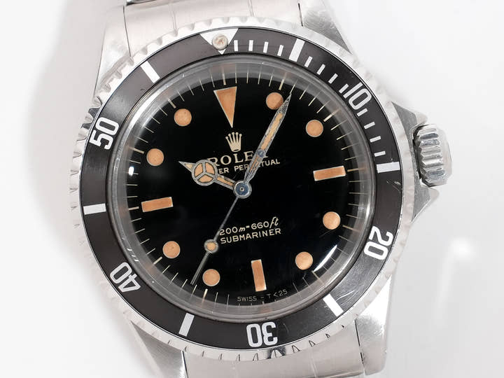 ロレックス サブマリーナー Ref.5513 ステンレススチール ブラック文字盤 中古 txxordxy