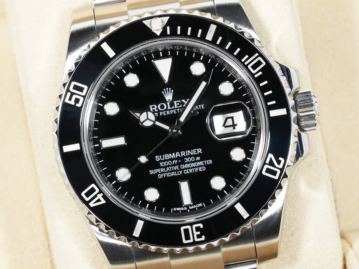 ロレックス サブマリーナー デイト Ref.116610LN ステンレススチール ブラック文字盤 美品 esk6f6ew