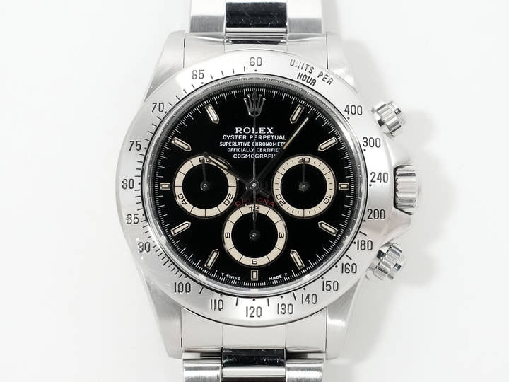 ロレックス デイトナ エルプリメロ Ref.16520 ステンレススチール ブラック文字盤 中古 w27tfq9s