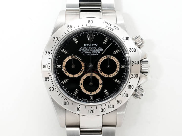 ロレックス デイトナ エルプリメロ Ref.16520 ステンレススチール ブラック文字盤 中古 gxkh7cgn