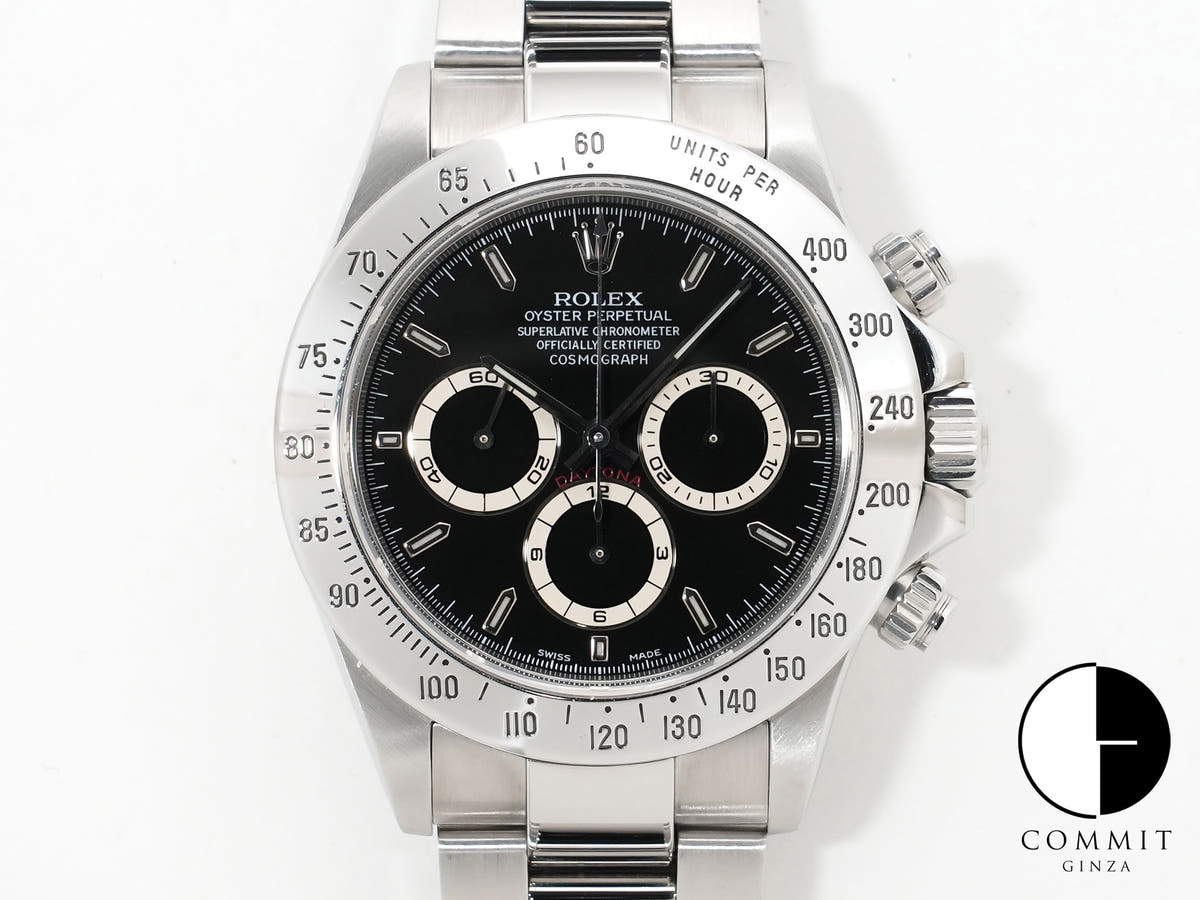 ロレックス デイトナ エルプリメロ Ref.16520 ステンレススチール ブラック文字盤 中古 jopmr3h9