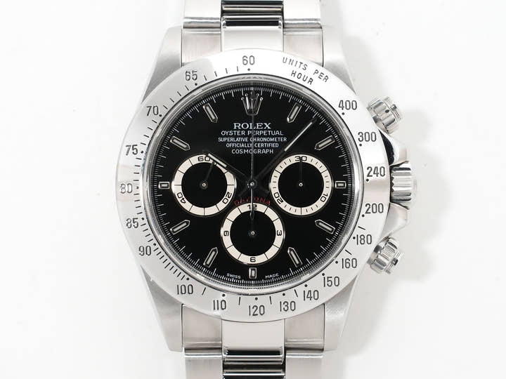 ロレックス デイトナ エルプリメロ Ref.16520 ステンレススチール ブラック文字盤 中古 jopmr3h9