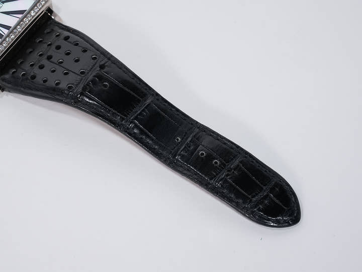 ロジェデュブイ ゴールデンスクエア Ref.G40 57 0-SD DN1.7A ホワイトゴールド シェル文字盤 美中古 xa72uxyv