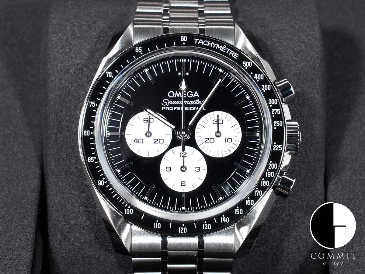 オメガ スピードマスター ムーンウォッチ プロフェッショナル Ref.310.30.42.50.01.004 ステンレススチール ブラックxホワイト文字盤 未使用 q4zv4dxo