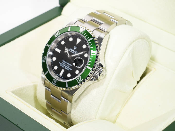 ロレックス サブマリーナー デイト Ref.16610LV ステンレススチール ブラック文字盤 美品 5gwtg2wd