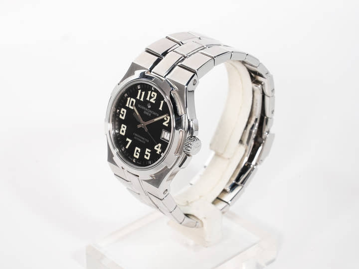ヴァシュロンコンスタンタン オーヴァーシーズ Ref.42042/423A-8890 ステンレススチール ブラックアラビア文字盤 中古 u8inokpo