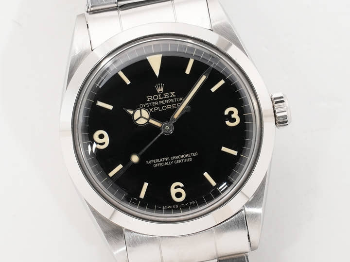 ロレックス エクスプローラーI Ref.1016 ステンレススチール ブラック文字盤 中古 r3tsj94k