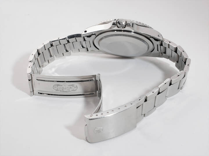 ロレックス GMTマスター Ref.1675 ステンレススチール ブラック文字盤 オイスターブレスレット 中古 tece6e74