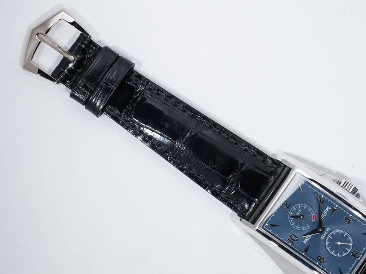 パテックフィリップ 10DAYS Ref.5100G-001 ホワイトゴールド ブルー文字盤 美品 qzqd85u3