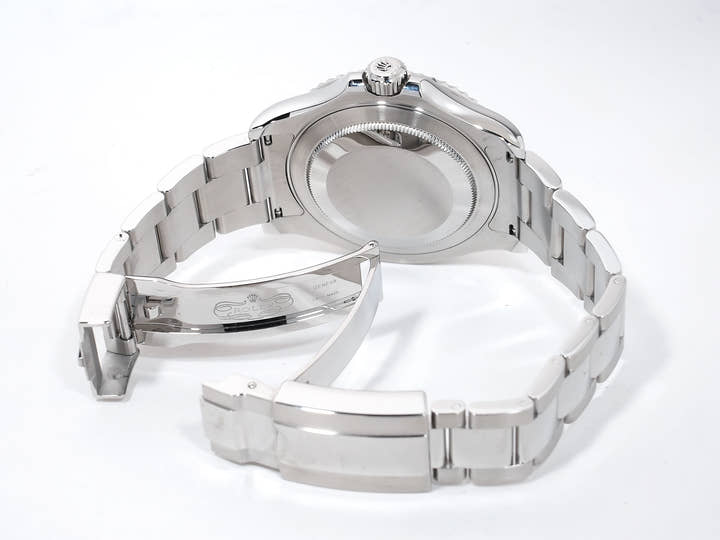 ロレックス ヨットマスター40 Ref.116622 ステンレススチール/プラチナ ロレジウム文字盤 美品 j4rfefsk