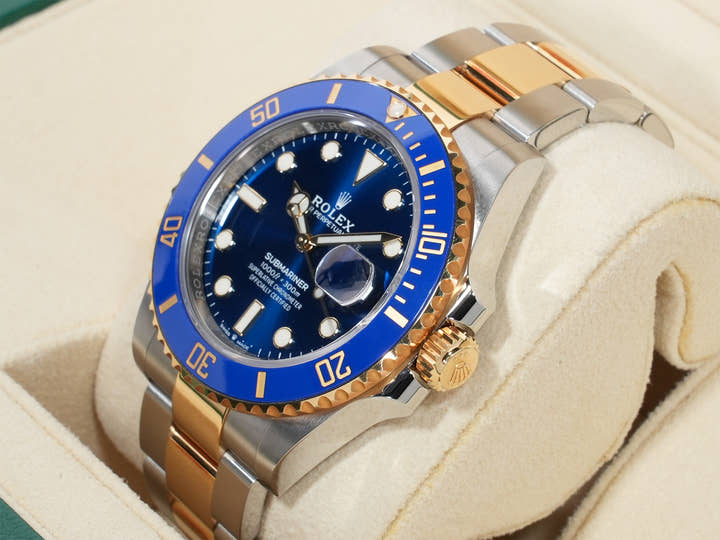 ロレックス サブマリーナー デイト Ref.126613LB ステンレススチール/イエローゴールド ブルー文字盤 中古 ppxsju8u