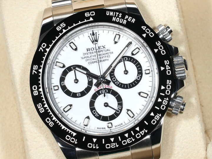 ロレックス デイトナ Ref.116500LN ステンレススチール ホワイト文字盤 美品 syn82yjv