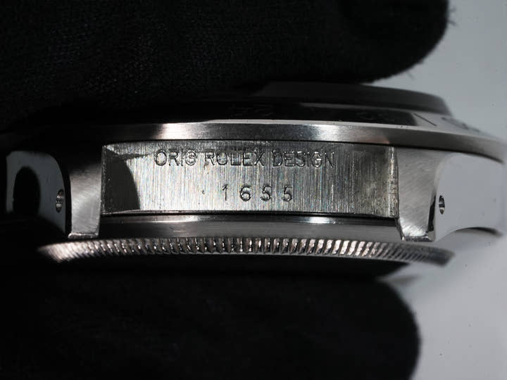 Rolex Explorer II Ref. 1655 Stainless Steel Black Dial Oyster Bracelet Used ncq3pjdp