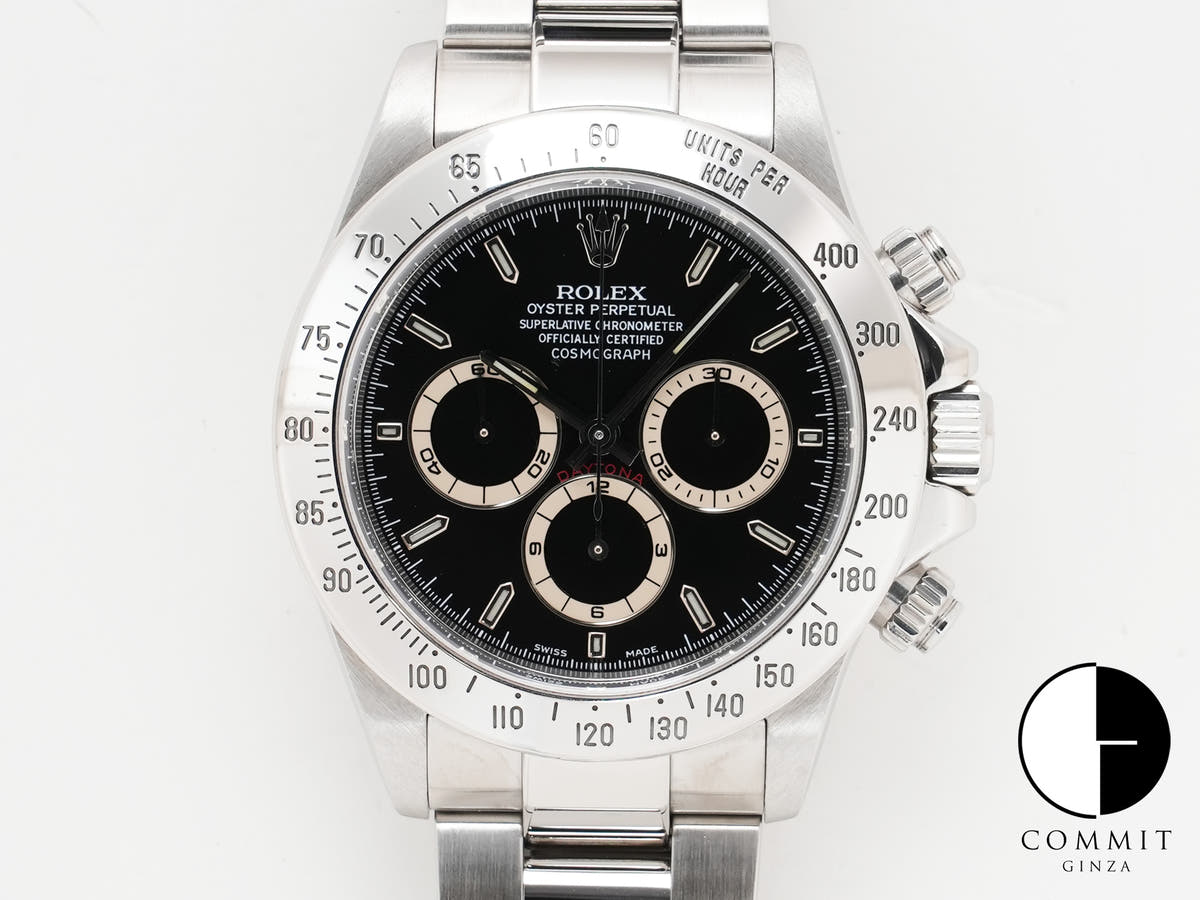 ロレックス デイトナ エルプリメロ Ref.16520 ステンレススチール ブラック文字盤 中古 own6mmv3