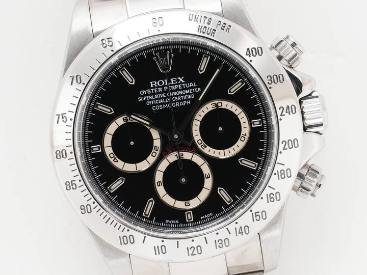 ロレックス デイトナ エルプリメロ Ref.16520 ステンレススチール ブラック文字盤 中古 own6mmv3