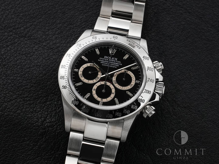 ロレックス デイトナ エルプリメロ Ref.16520 ステンレススチール ブラック文字盤 中古 own6mmv3