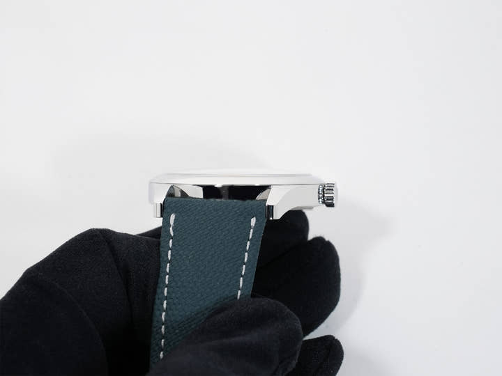 パテックフィリップ カラトラバ Ref.6007A-001 ステンレススチール グレーブルー文字盤 中古 prz8if42