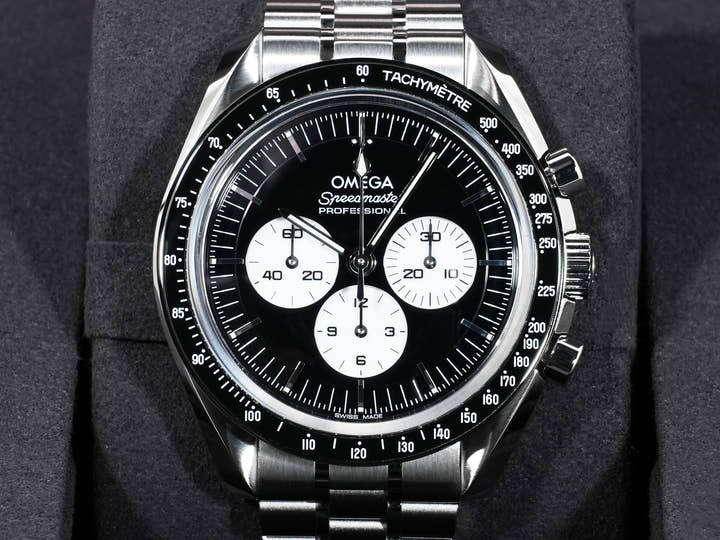 オメガ スピードマスター ムーンウォッチ プロフェッショナル Ref.310.30.42.50.01.004 ステンレススチール ブラックxホワイト文字盤 未使用 eprvx5rf
