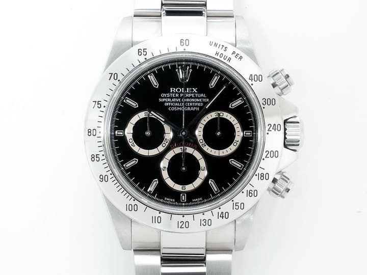 ロレックス デイトナ エルプリメロ Ref.16520 ステンレススチール ブラック文字盤 中古 43id9p5x