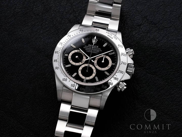 ロレックス デイトナ エルプリメロ Ref.16520 ステンレススチール ブラック文字盤 中古 43id9p5x