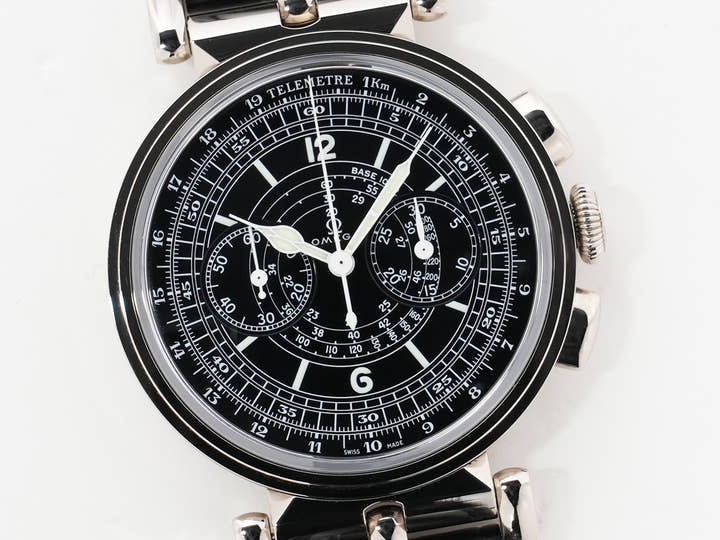 OMEGA Specialties Museum Ref.516.53.38.50.01.001 White Gold Black Dial Excellent Used Condition 5zzmjfnk
