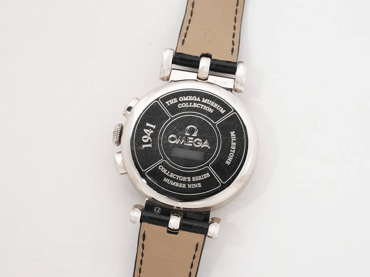 OMEGA Specialties Museum Ref.516.53.38.50.01.001 White Gold Black Dial Excellent Used Condition 5zzmjfnk