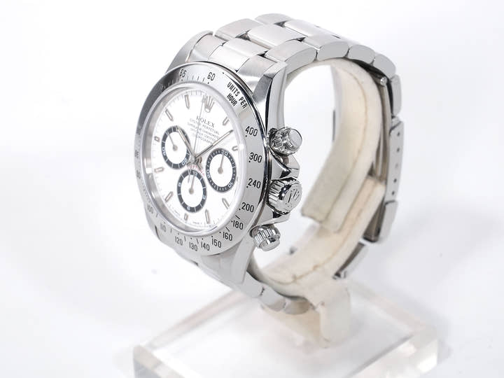 ロレックス デイトナ エルプリメロ Ref.16520 ステンレススチール ホワイト文字盤 中古 kgjbhon2