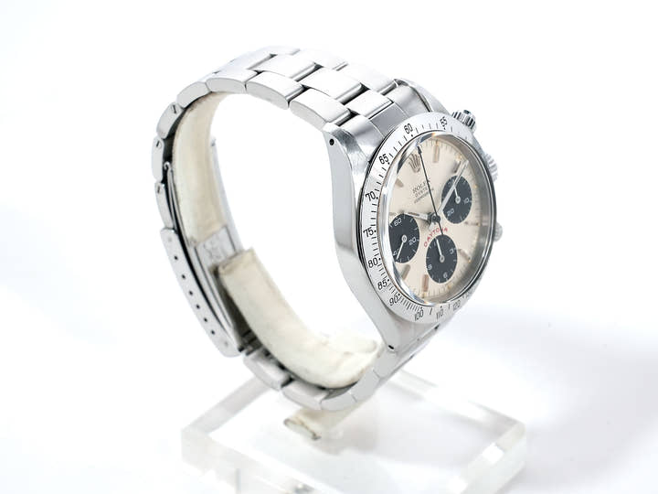 Rolex Daytona Ref. 6265 Stainless Steel Silver Dial Used dj762ggb