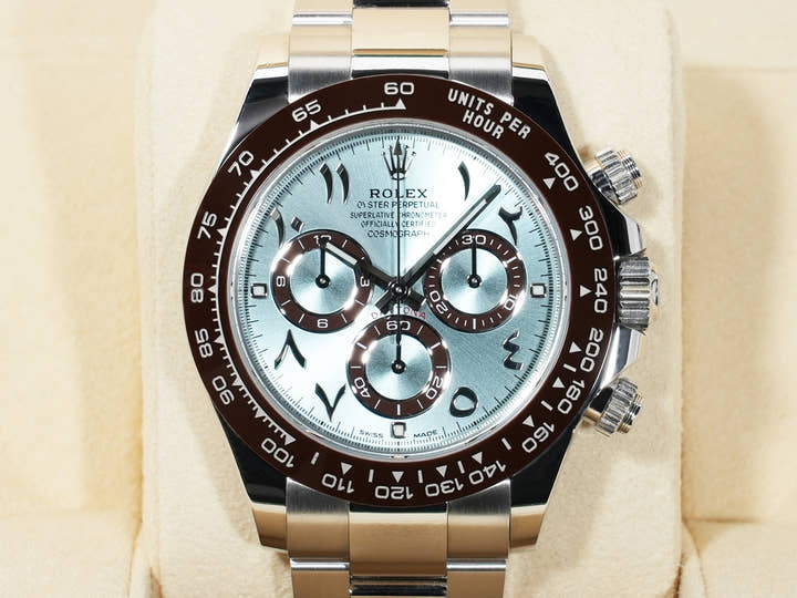 ロレックス デイトナ Ref.116506 プラチナ アイスブルーxアラビアインデックス文字盤 中古 5rfkavwk