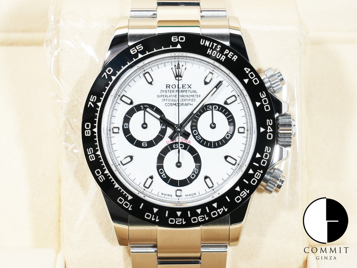 ロレックス デイトナ Ref.116500LN ステンレススチール ホワイト文字盤 美品 bkitt6rq