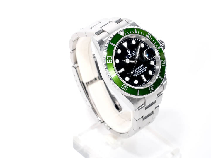 ロレックス サブマリーナー デイト Ref.16610LV ステンレススチール ブラック文字盤 中古 okpki3o2