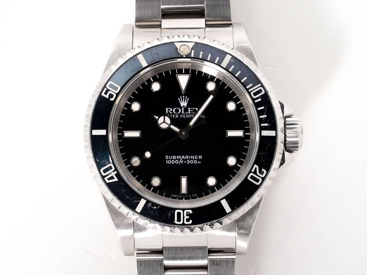 ロレックス サブマリーナー ノンデイト Ref.14060 ステンレススチール ブラック文字盤 中古 edi47jxo