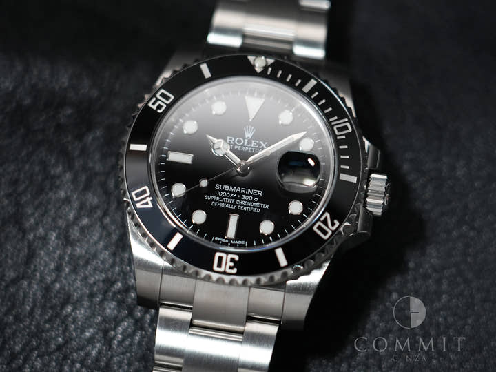 ロレックス サブマリーナー デイト Ref.116610LN ステンレススチール ブラック文字盤 中古 4a32kndx