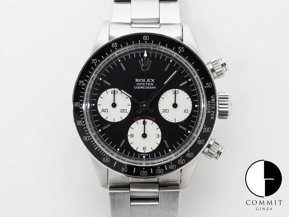 ロレックス デイトナ Ref.6263 ステンレススチール ブラック文字盤 中古 hsvhvg5f