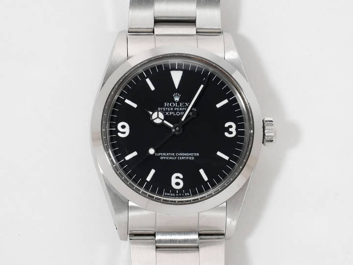 ロレックス エクスプローラーI Ref.1016 ステンレススチール ブラック文字盤 中古 iposck5u
