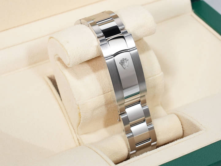 ROLEX Datejust 41 Ref. 126300 Stainless Steel Slate Roman Dial Oyster Bracelet Excellent Condition p59keb2b
